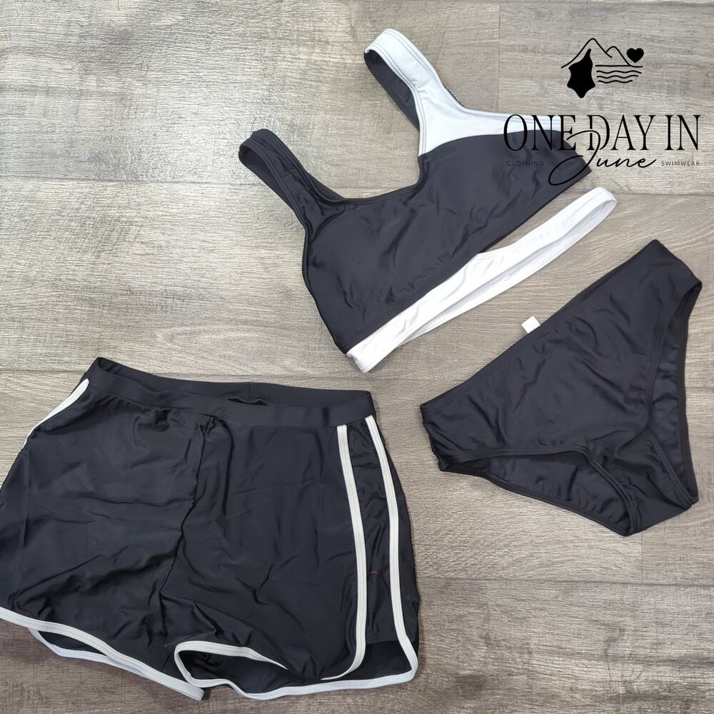 Aleumdr 3 Piece Bikini Swimsuit Size 15-16Y